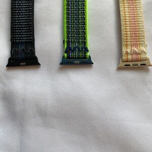 3 Pack Sport Nylon Bands Compatible with Apple Watch
